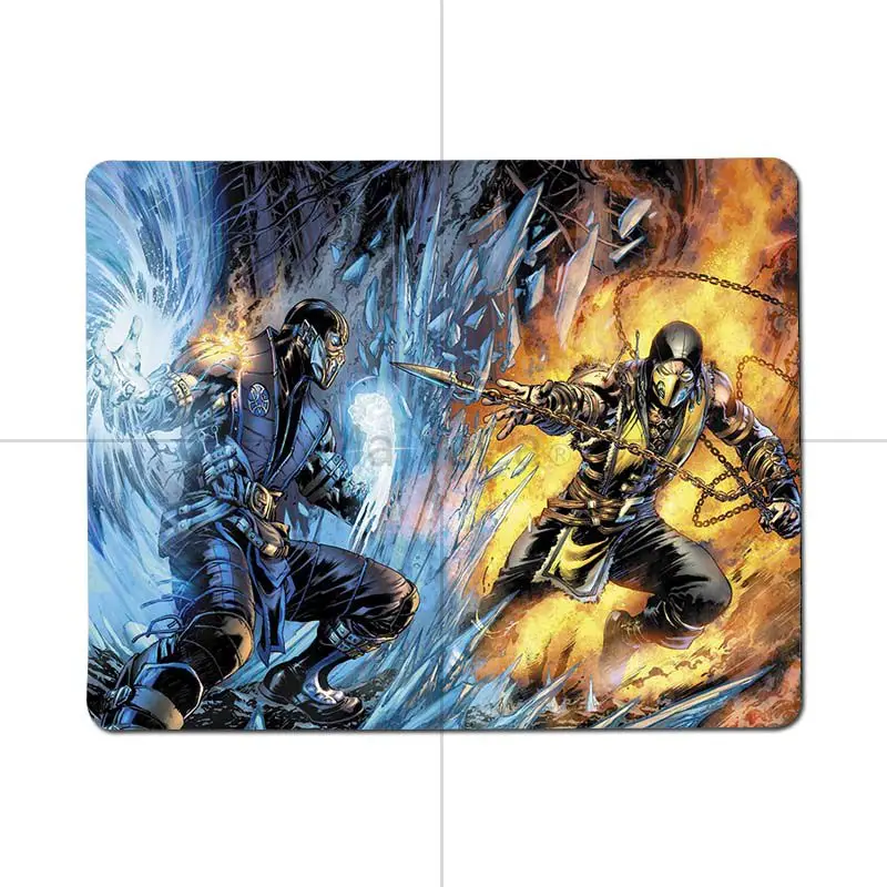 

MaiYaCa boy gift pad Mortal Kombat Game Unique Desktop Pad Game Mousepad for LOL Game Playing Lover custom mouse pad
