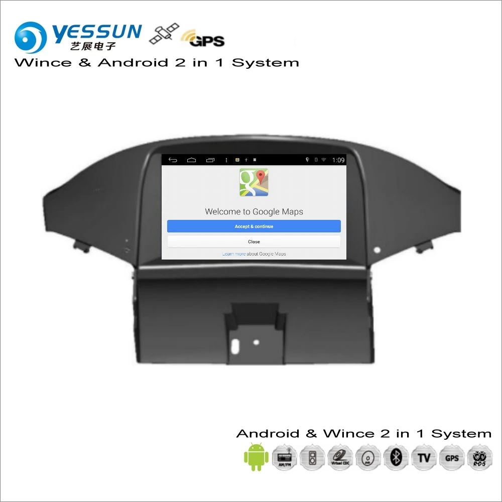 YESSUN для Chevrolet Orlando 2012~ 2013-Автомобильный Android мультимедийный радио CD dvd-плеер gps Карта Навигация Аудио Видео Стерео система
