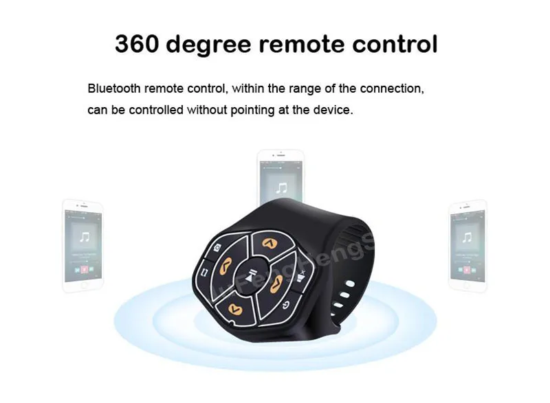 Беспроводной Bluetooth пульт дистанционного управления медиа Кнопка рулевого колеса автомобиля велосипед для iphone Android телефон музыка фото rc управление Лер