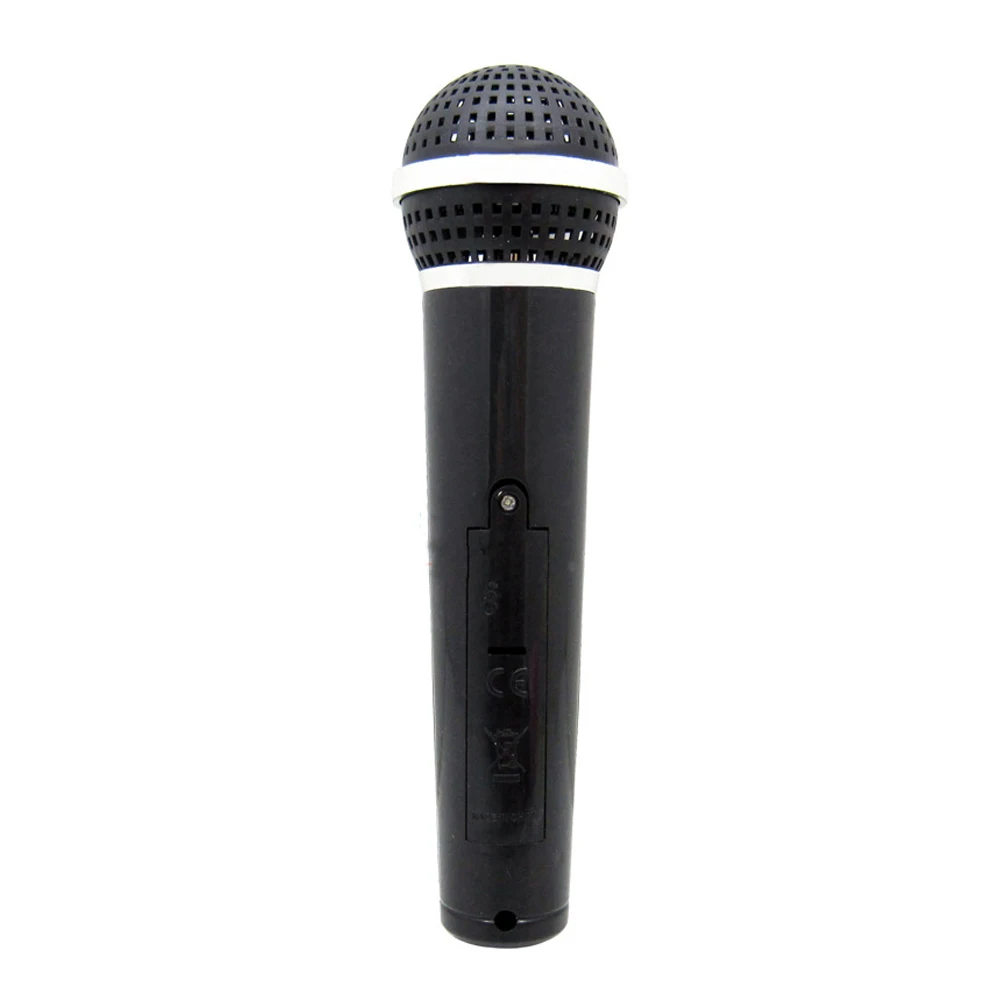 

Vocal Toys Baby Microphone Toys Funny Music Toys for Children Singing a Song Kids Simulation Microphone Black Musical Instrument