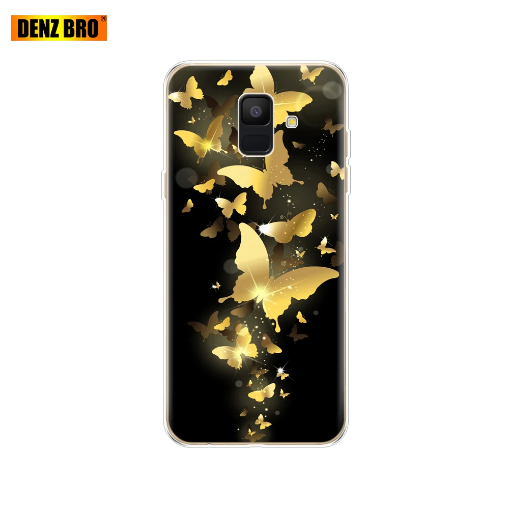 Для samsung Galaxy A6 чехол Dual SIM SM A600 A600F чехол для телефона samsung A6 plus A605 A605F защитный ковер бампер