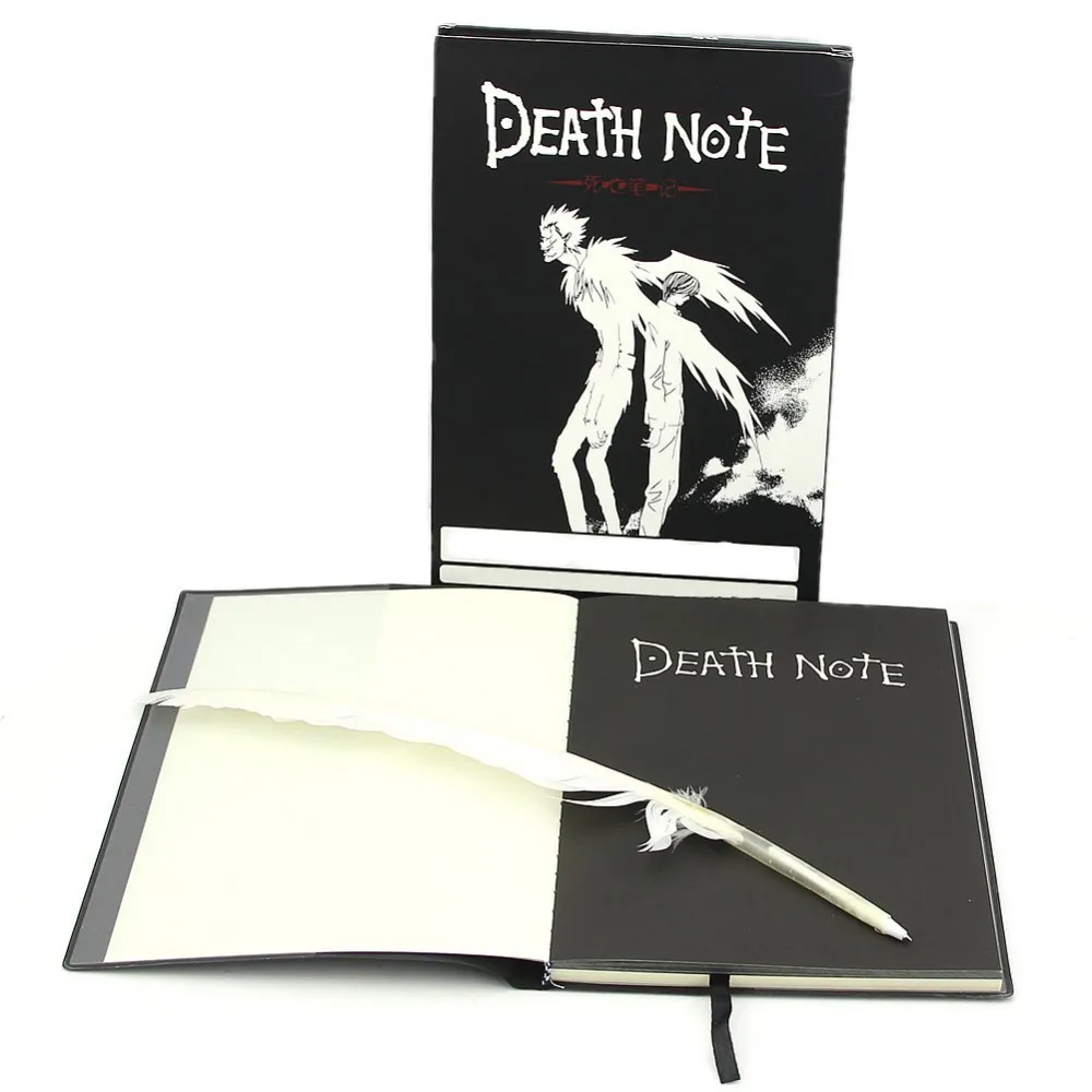 Ölüm not defteri güzel moda Anime tema ölüm notu Cosplay dizüstü yeni okul büyük yazma dergisi 20.5cm * 14.5cm
