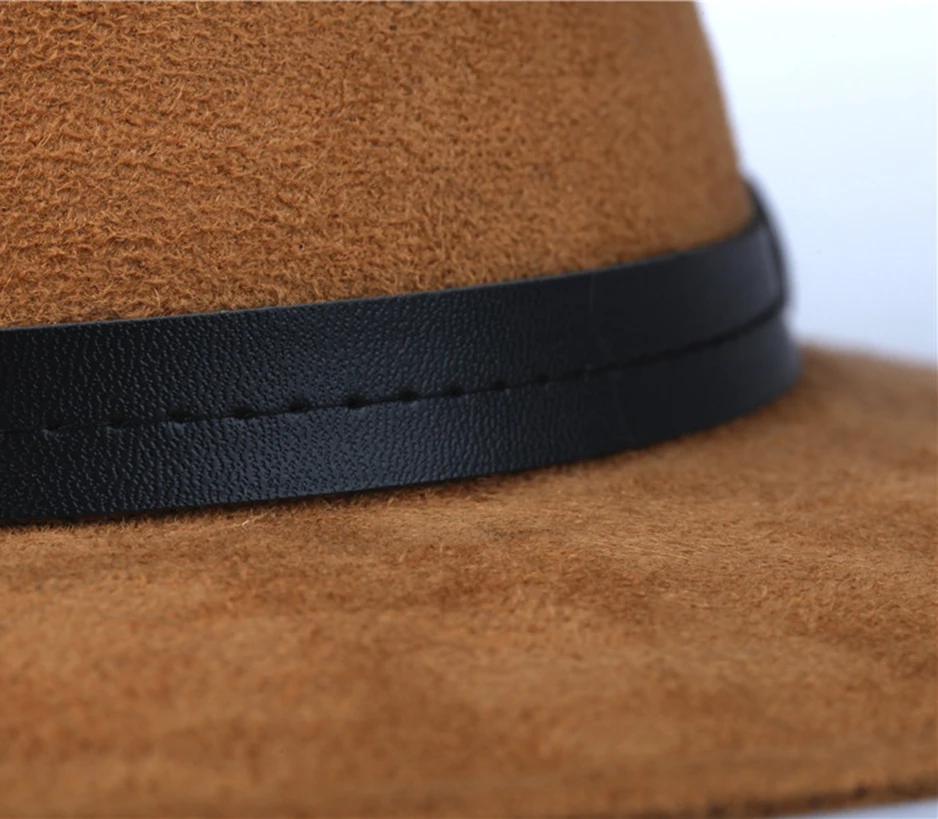 Wearone Crazy Jazzhat, унисекс, замша, с широкими полями, весенние фетровые шляпы, Женские винтажные шляпы с широкими полями