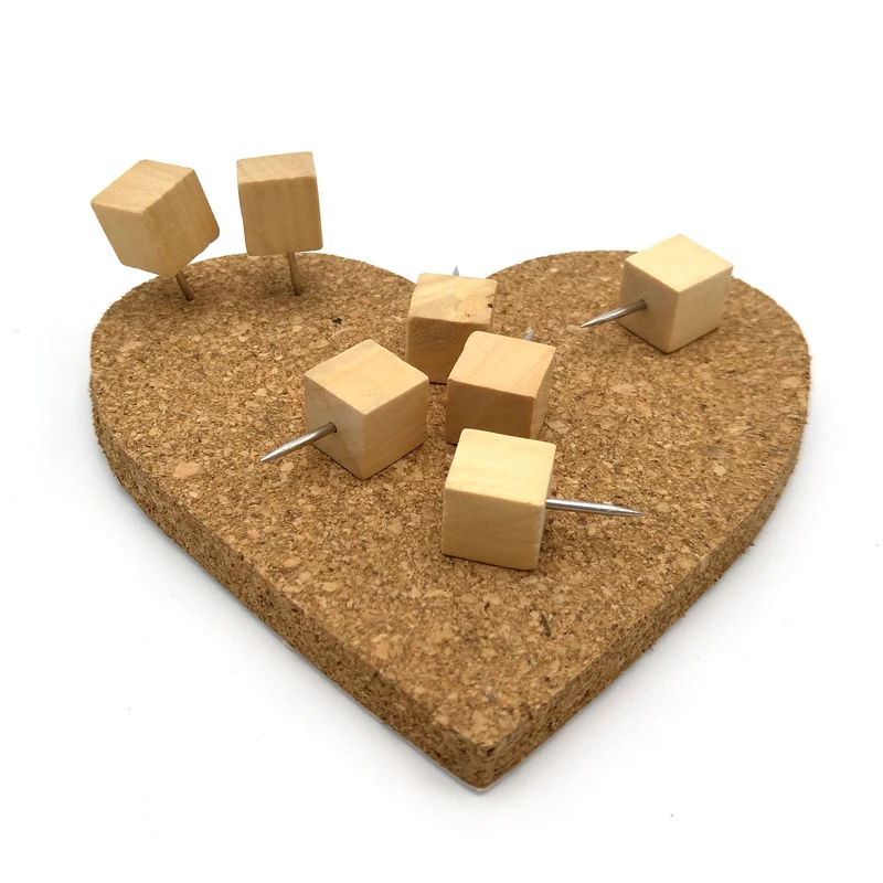 100 шт./компл. квадратный Форма деревянный пуш-ап искусства и изображение б/у