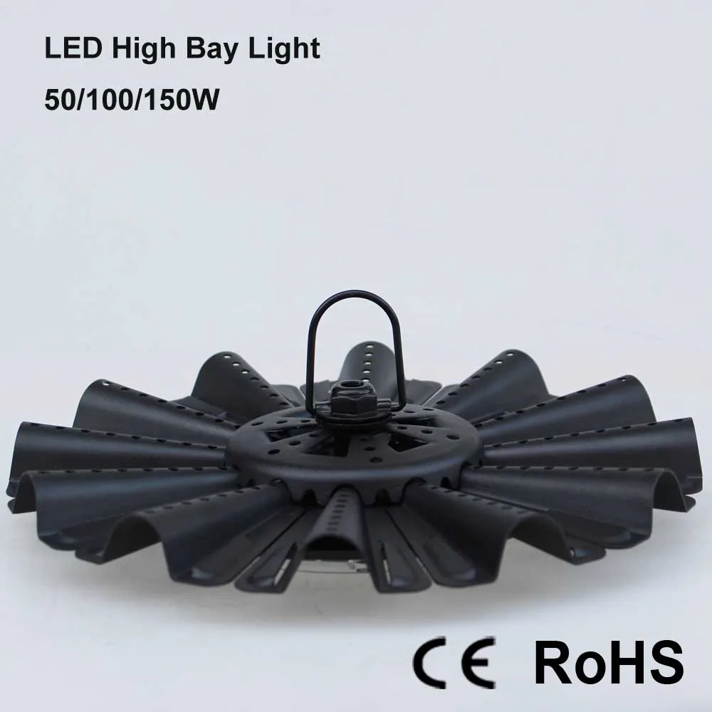 Powerful 50W IP65 Waterproof LED High Bay Light Day White Extremely Bright For Industrial Commercial Lighting Use | Освещение