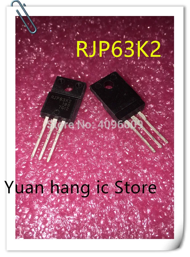 

10 шт./лот RJP63K2 TO-220F LCD TV Новый оригинальный
