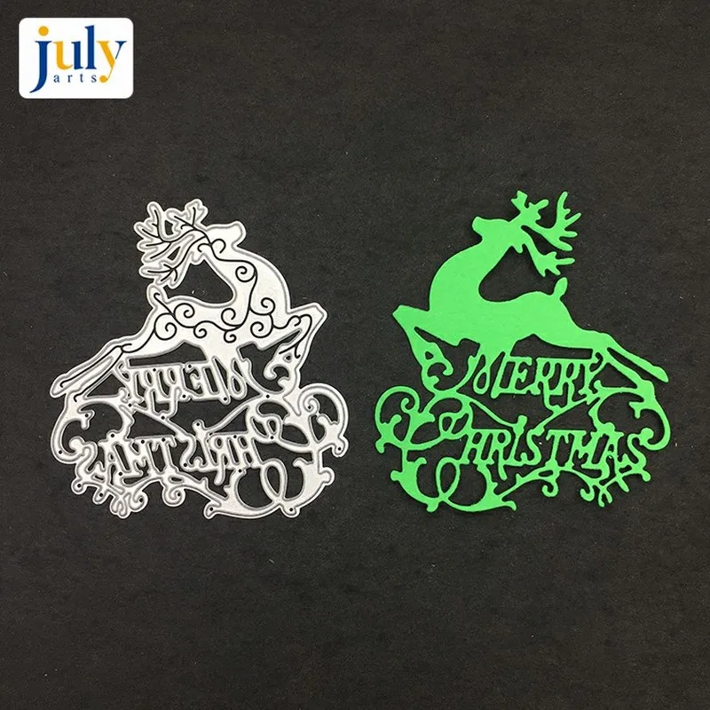 Julyarts материал из углеродистой стали рождественские рамки штампы для резки