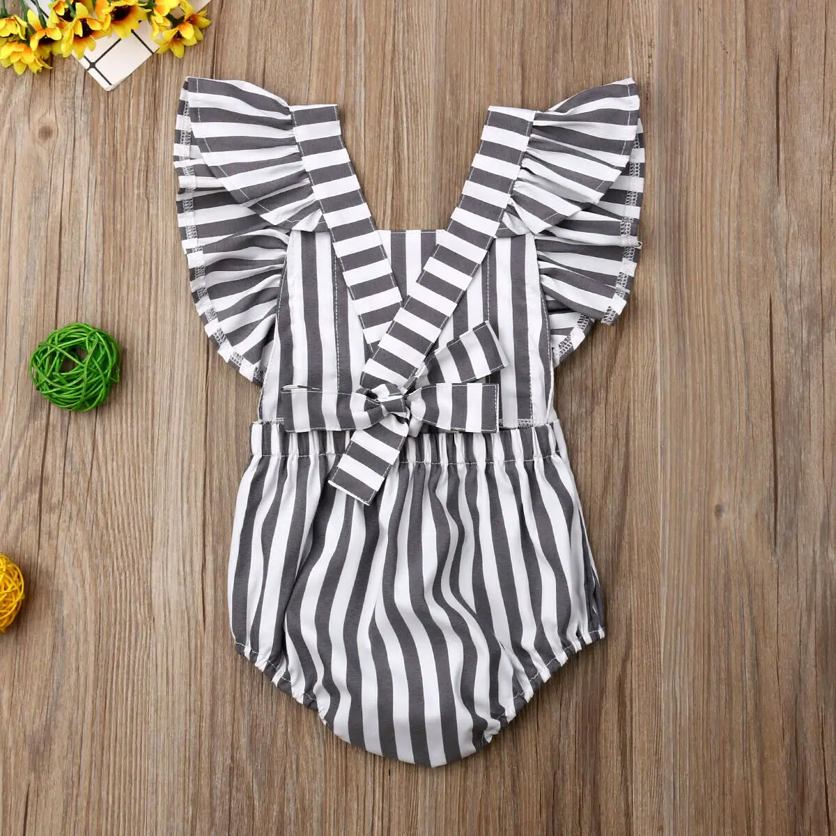 Комбинезон в полоску для маленьких мальчиков и девочек 0 18 месяцев костюм на