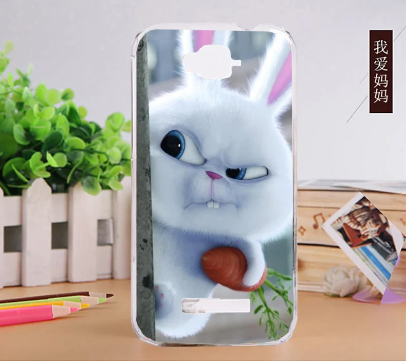 Идеальный милые животные ПК чехол с рисунком капюшон для Alcatel One Touch Pop C7 OT 7040 7040D