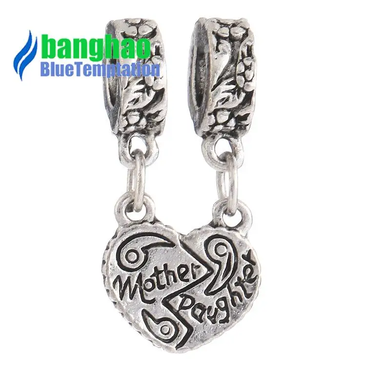 Очаровательные бусины в форме сердца подходит для шармов оригинальный браслет