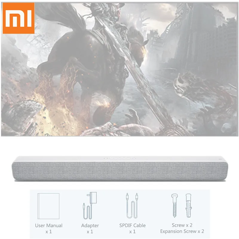 Оригинальный Xiaomi динамик Саундбар для телевизора беспроводной Bluetooth Blutooth