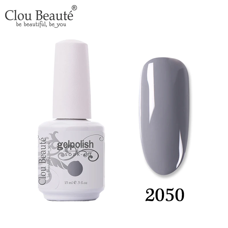 Clou Beaute лак для ногтей УФ-Гель-лак для ногтей для маникюра полуперманентный лак Гибридный гвоздь впитывающий Гель-лак для ногтей - Цвет: 2050