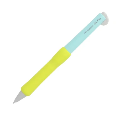blue yellow 1 шт. 0,5 мм TOMBOW моно простой студенческий механический карандаш цветной сплайсинга автоматический карандаш резиновый гибкий механический карандаш kawaii - Цвет: blue yellow