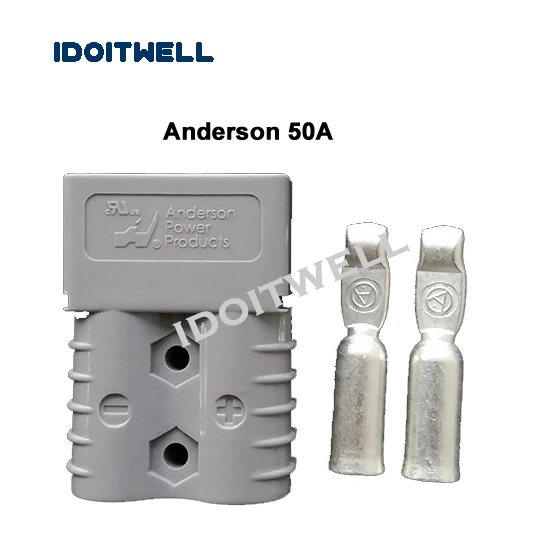 Anderson 50A Интеллектуальное зарядное устройство для литиевых батарей 60 в, 15а, 67,2 в, 15а, 16 S, зарядное устройство для литий-ионных аккумуляторов 60 вольт, 30ач, 45ач, 60ач, зарядное устройство - Цвет: Anderson 50A