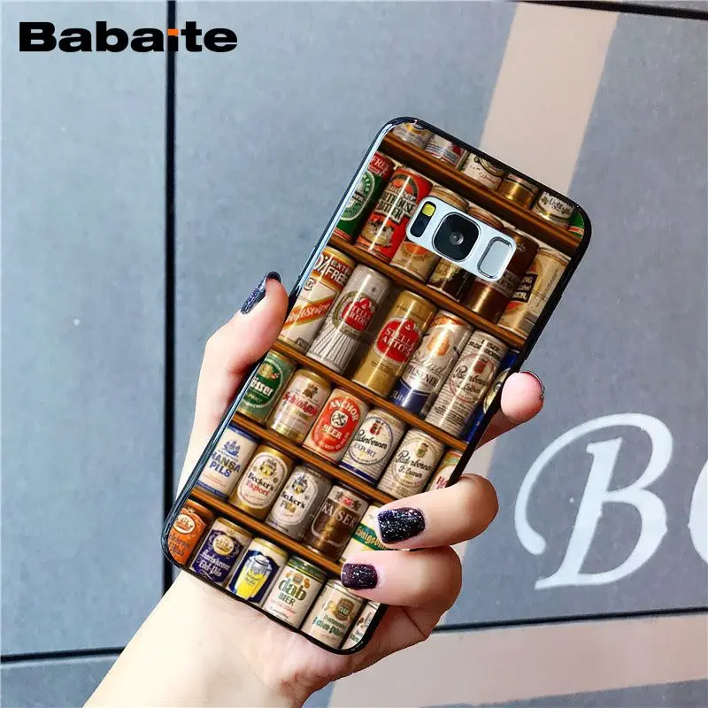 A3 Babaite World пиво алкоголь Лето пузырьковый чехол для телефона samsung Galaxy S9 plus S7 edge S10 Plus S10E S10lite S8 plus S5 M10 20 - Цвет: A3