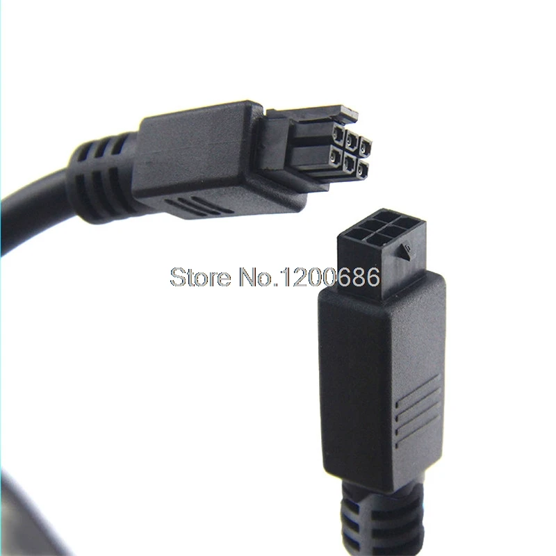 Кабель-удлинитель Molex 3 0 мм 2*3p с замком папа и мама 6 контактов 1 м | Строительство