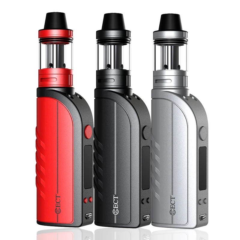 Электронная сигарета 100% оригинал комплект электронных сигарет ECT 50W TC BOX Mod Kit VAPORIZER