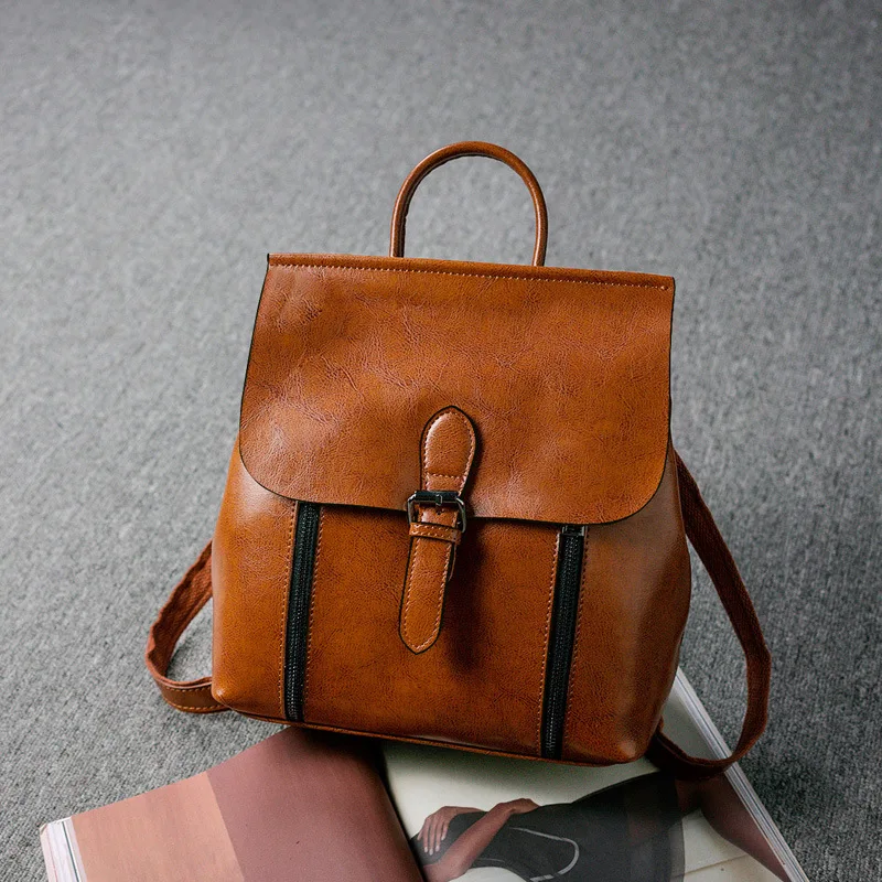 Hot Sales Genuine Leather Multifunction Female Casual Backpack Brand Designer Women small Cowhide 2019 New | Багаж и сумки