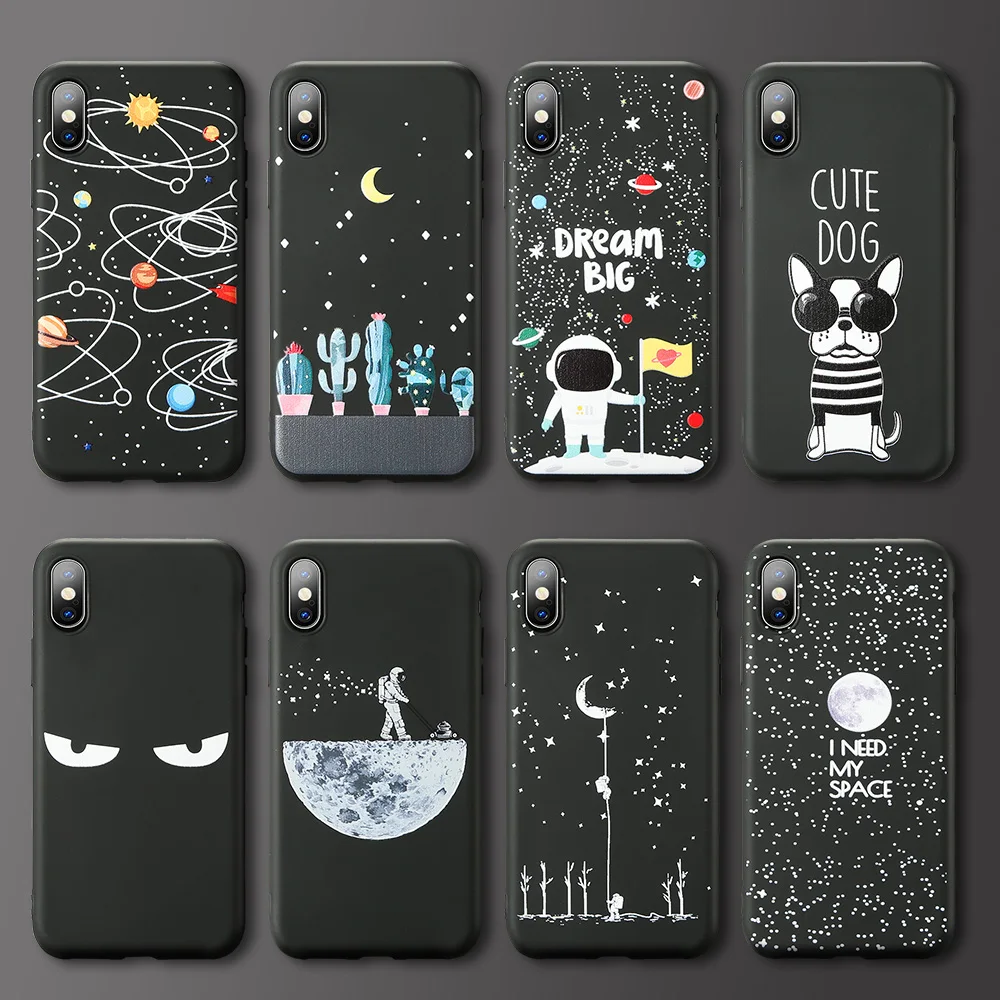 KISSCASE Cute Dog Phone Case For Huawei Honor 10 8X/7X P10 Lite Star Space Cat Mate 20/P20 lite Nova 3i Cases |