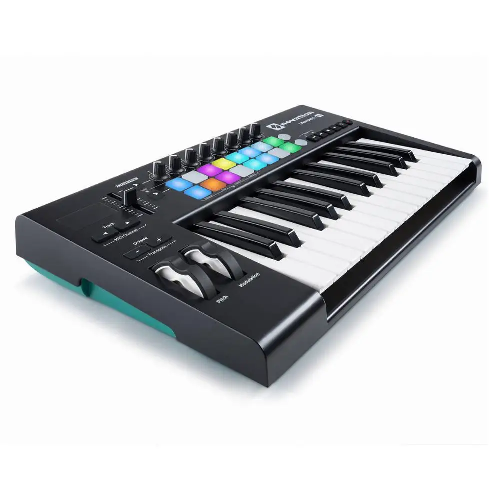 Novation Launchkey 25 MKII USB Midi контроллер клавиатура клавиш кнопок клавиатуры для