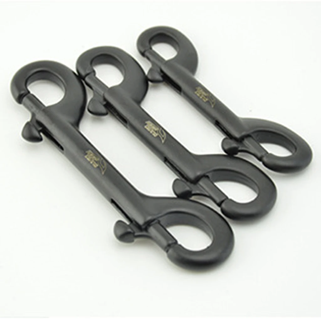 1 шт. сверхмощный двойной конец Болт защелки 316 нержавеющая сталь крючок для