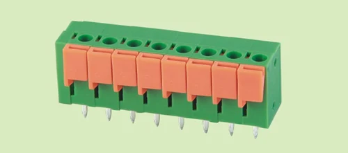 3P PCB пружинная Клеммная колодка 7 62 мм шаг вертикальный 142V7.62 250V10A CE Rohs UL может