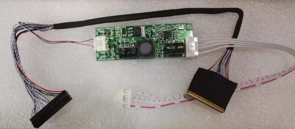 LED подсветка инвертор плюс 50Pin LVDS кабель для B101UAN02.1 IPS lcd 50 контактов 1920*1200 I PEX 20455 050E