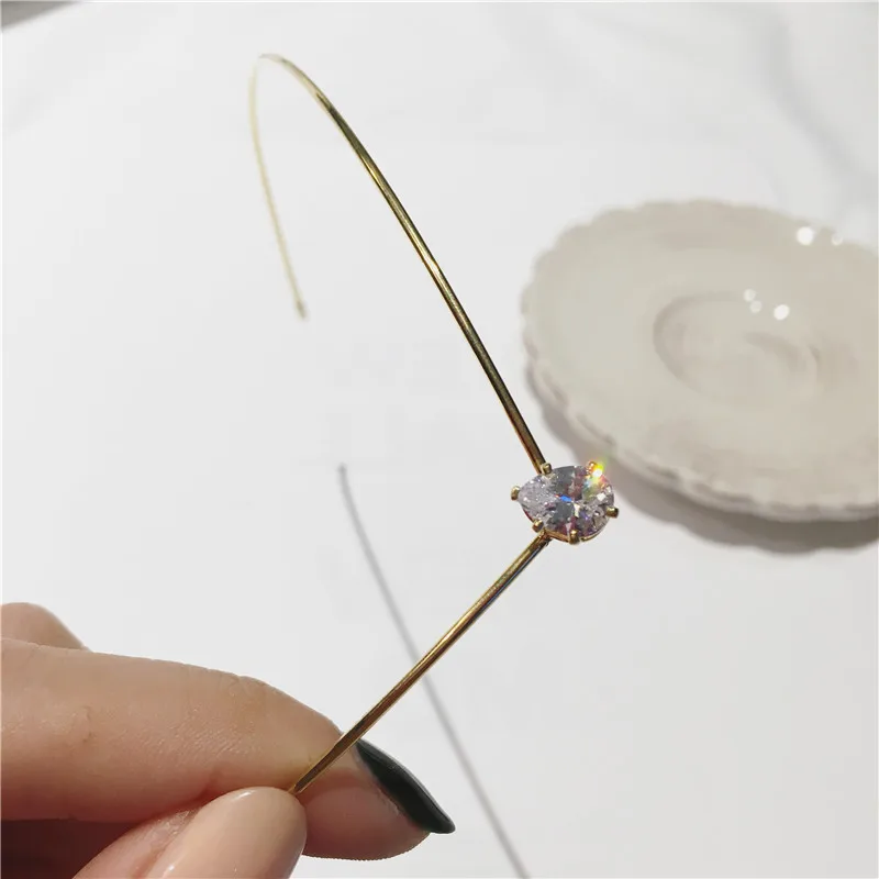 Свадебные Postpositive повязки для волос женщин Стразы жемчуг Сплав с головными