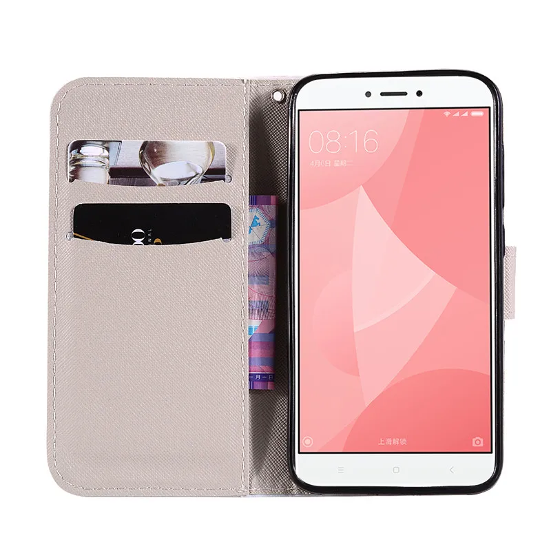 Чехол для Xiaomi Redmi 6A, чехол для Xiaomi Redmi 4X 5A, кожаный чехол-книжка с бумажником, чехол для телефона для Xiaomi Redmi Примечание 5A 4X, чехол