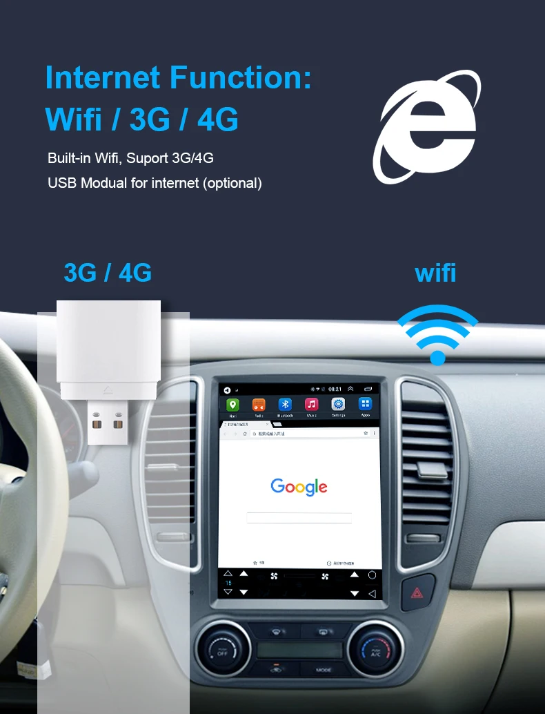 4 Гб+ 64 ГБ Автомобильный Android 8,1 мультимедийный плеер для buick lacrosse 2009-2012year gps вертикальный экран
