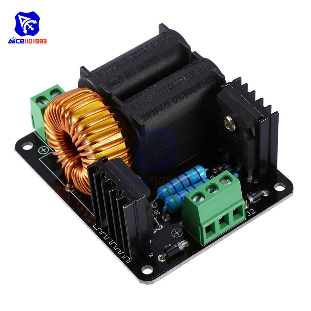 Diymore DC 12 36 в 10A 300 Вт ZVS катушка Tesla высоковольтный генератор драйвер плата разряда