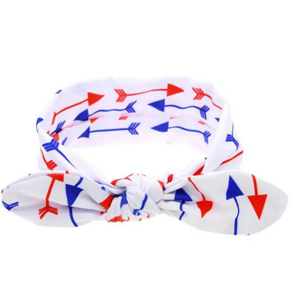 Baby Turban Head Wraps American Independence Day Top Knot Headband Red White and Headwrap | Украшения и аксессуары