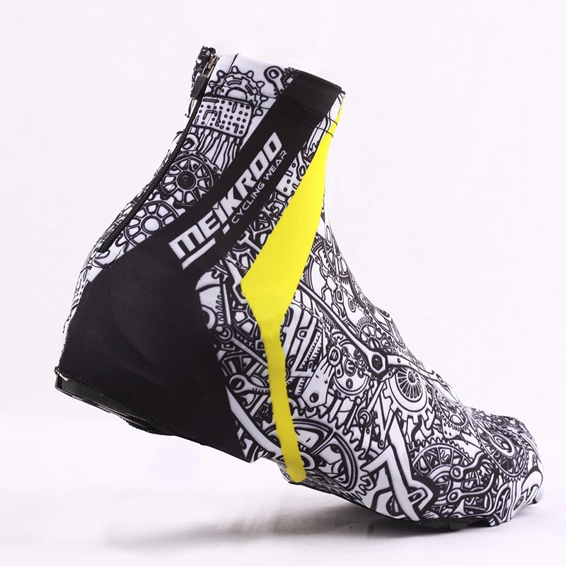 Original Meikroo Team Pro Summer  Overshoes Cycling Bike Shoe Covers Windproof Bicycle Protective Shoe Sleeves