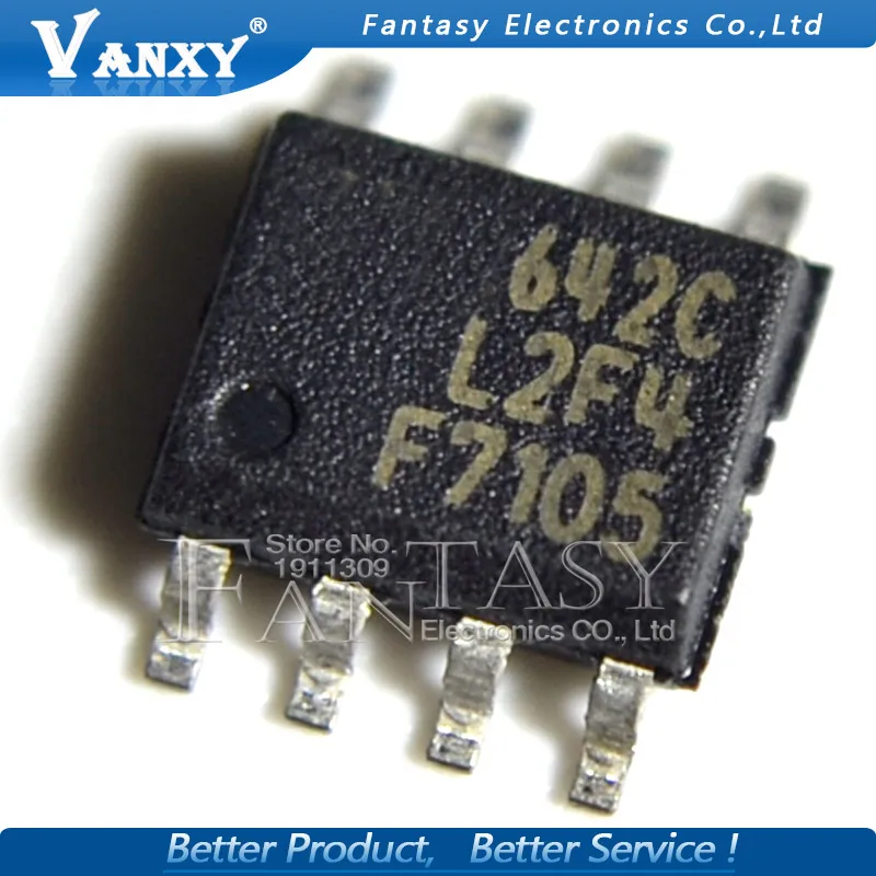 10 шт. IRF7105TRPBF SOP8 IRF7105TR SOP IRF7105 лапками углублением SOP-8 F7105 SMD