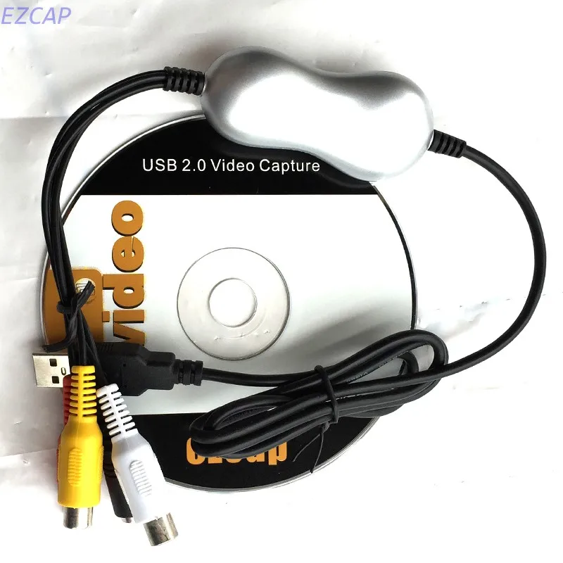 EzCAP170 USB2.0 видео Аудио Захват конвертировать Аналоговое аудио в цифровой через RCA