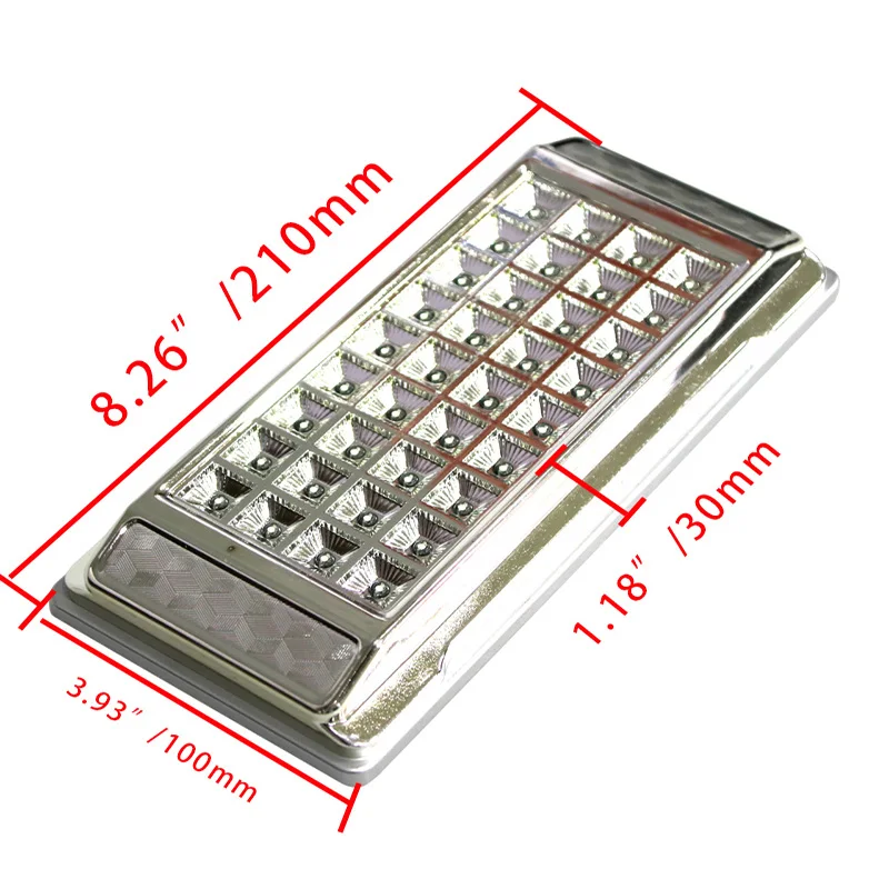 1 комплект 36 LED Автомобильный купол для крыши потолочный внутренний светильник