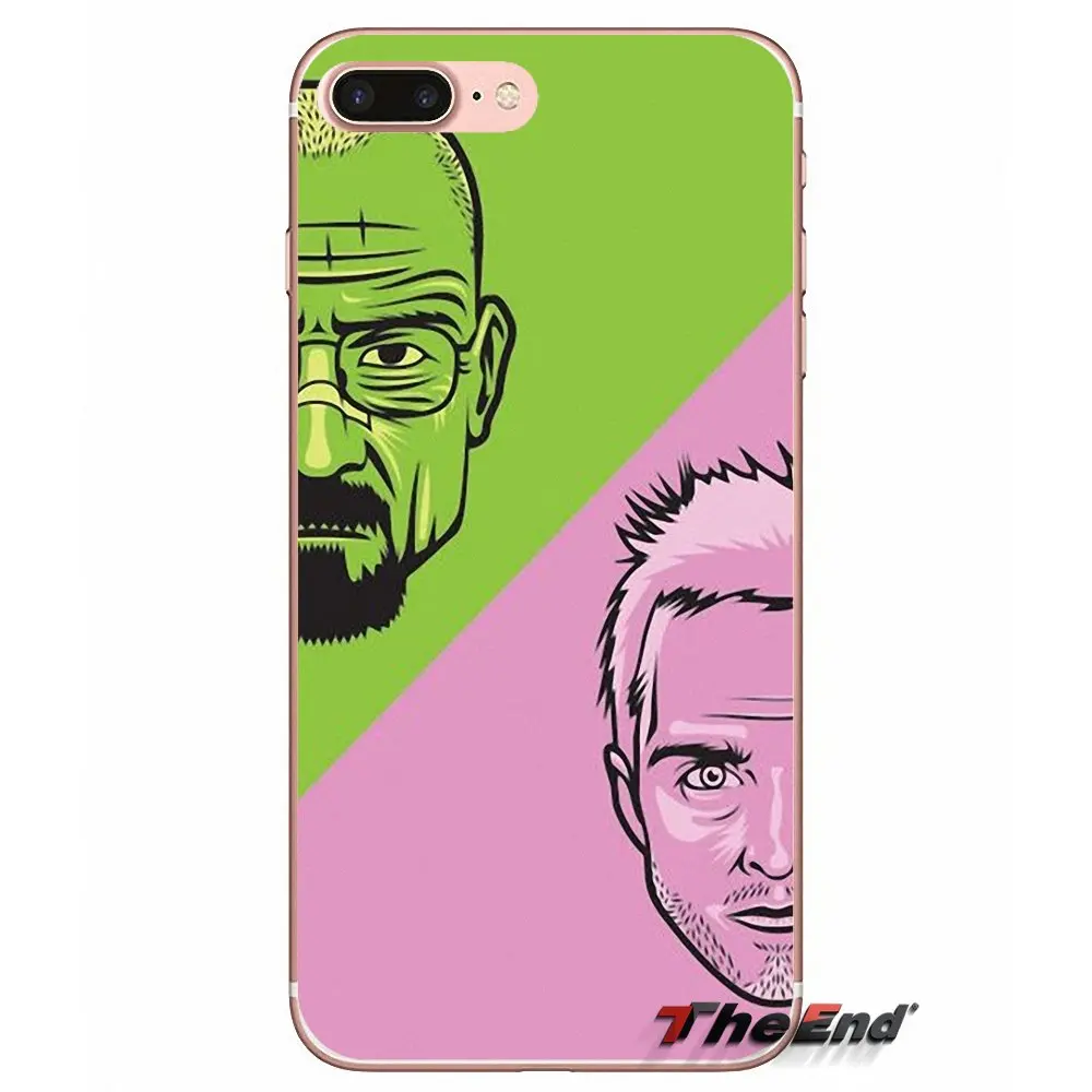 Для Apple iPhone X 4 4S 5 5S SE 5C 6 6s 7 8 плюс прозрачный мягкий чехол покрывает Breaking Bad Уолтер