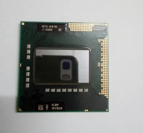 Intel i7 840QM мобильный ноутбук cpu PGA988 четырехъядерный Восьмиядерный 1,86 Ghz Turo до 3,2 Ghz/l3 8M TDP 45 w, есть i7 920xm
