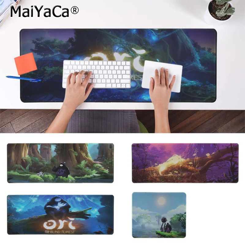 Maiyaca Funny Ori and the Blind Forest удобный коврик для мыши игровой резиновый ПК компьютерный
