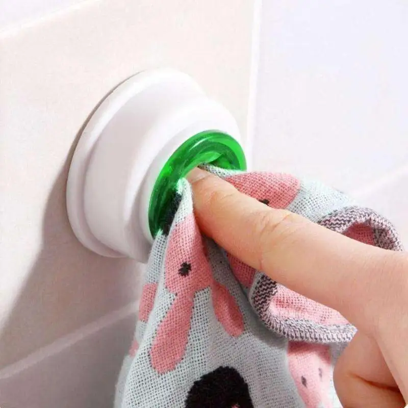 

Storage Rack Creative Self-Adhesive Multi Use Cloth Towel Clip Towel Hook Bath Room Storage Hand cloth clip Rack