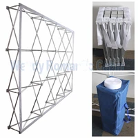 230x230cm aluminum alloy stand signature wall outdoor display background plate printing cloth background frame flower wall frame