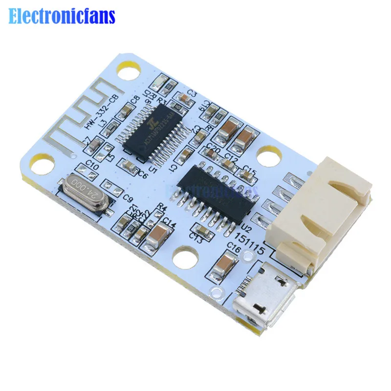 PAM8403 3 Вт + беспроводной Bluetooth 4 0 стерео аудио модуль приемника с USB TF слотом для