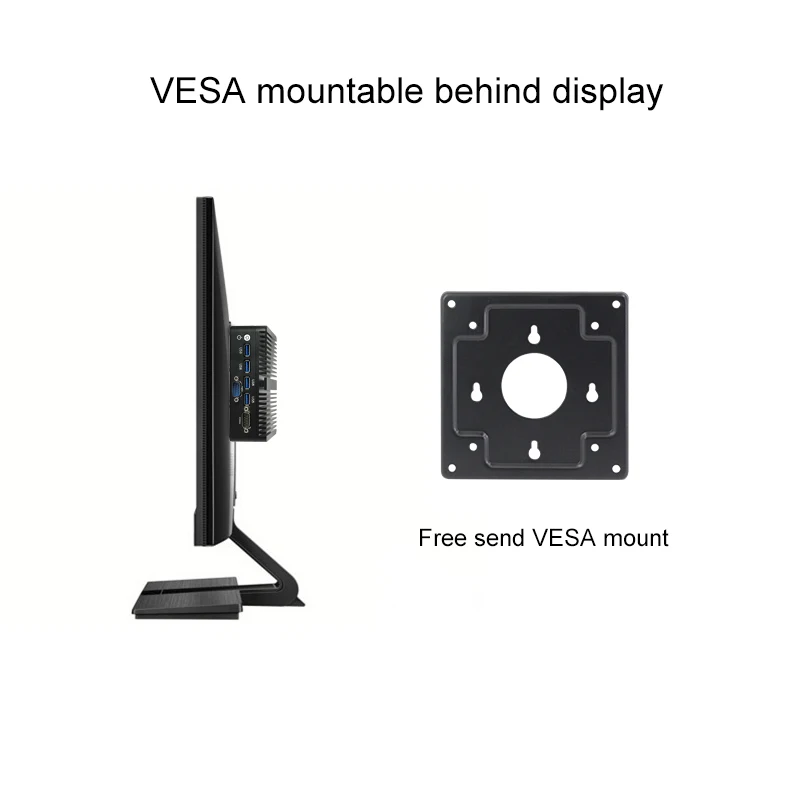 Безвентиляторный мини ПК Celeron 2955U Dual LAN Windows 7 Мини компьютер Nuc Настольный 2* HDMI 2* COM офисный ПК DDR3 ram HDD HTPC