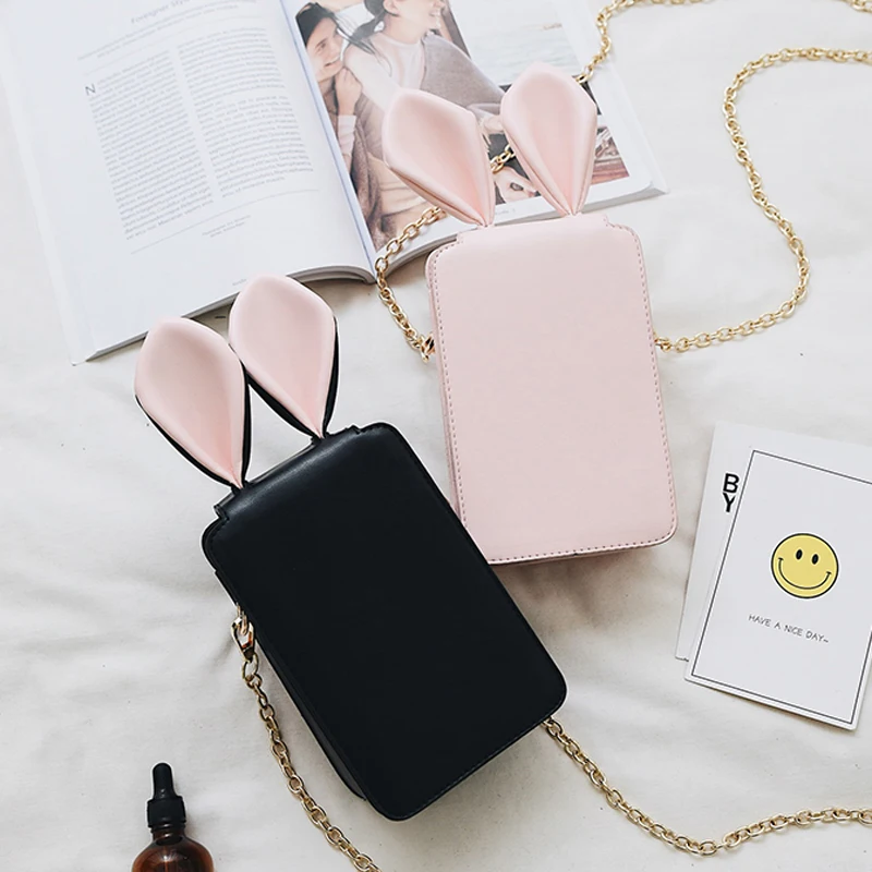 WERTVIEW Новые Милые Женщины Мини Crossbody Сумки Сотовый Телефон Кожа PU Твердые Конфеты