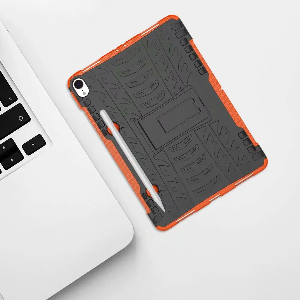 Для ipad pro 11 чехол подставка для 2018 планшета TPU + сверхмощный Броня гибридная