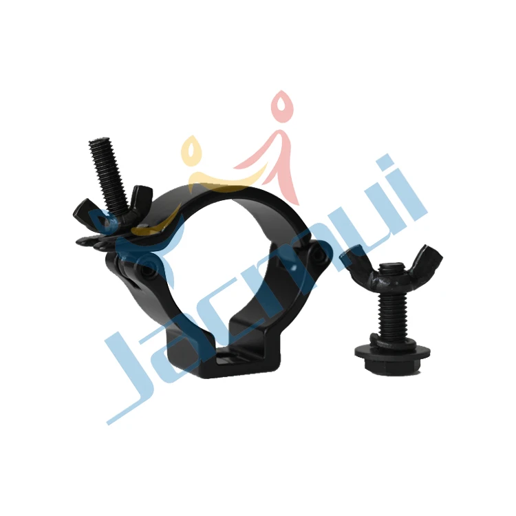 8x диджейское освещение черный крючок зажим на ферму монтаж для ферменной