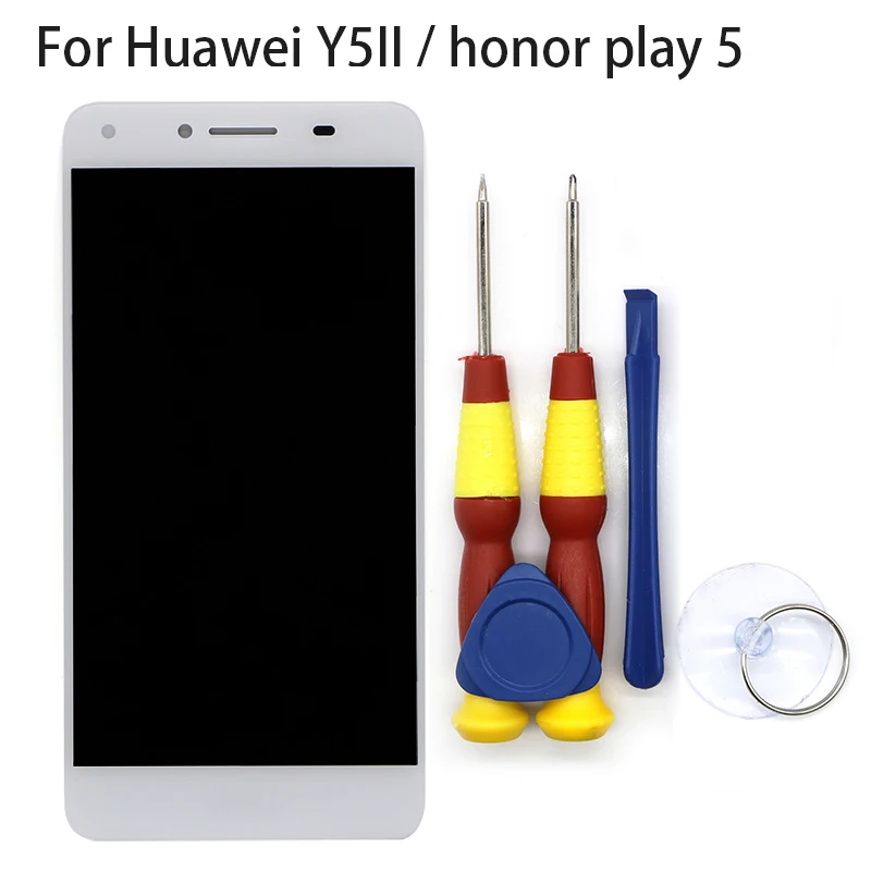 Новый Оригинальный сенсорный ЖК-дисплей для Huawei Y5II/honor play 5 запасные части +