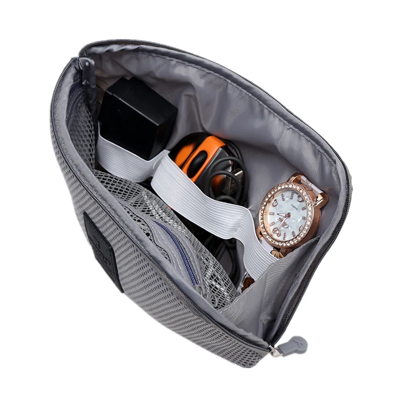 IUX 2 шт./компл. женская косметичка Дамский клатч органайзер сетчатая вставка сумка