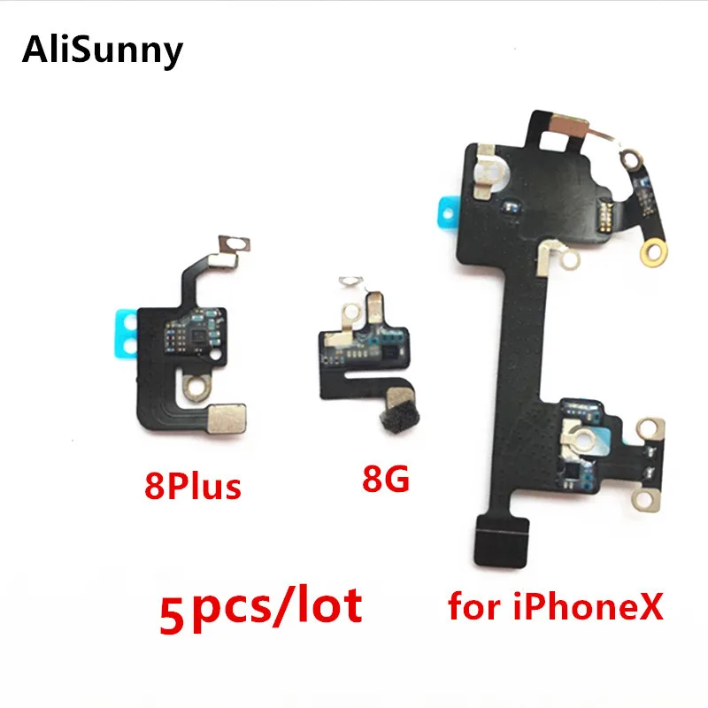 AliSunny 5 шт. Wifi гибкий кабель для iPhone 8G 8 Plus X Wi Fi антенна лента запасные части|Шлейфы