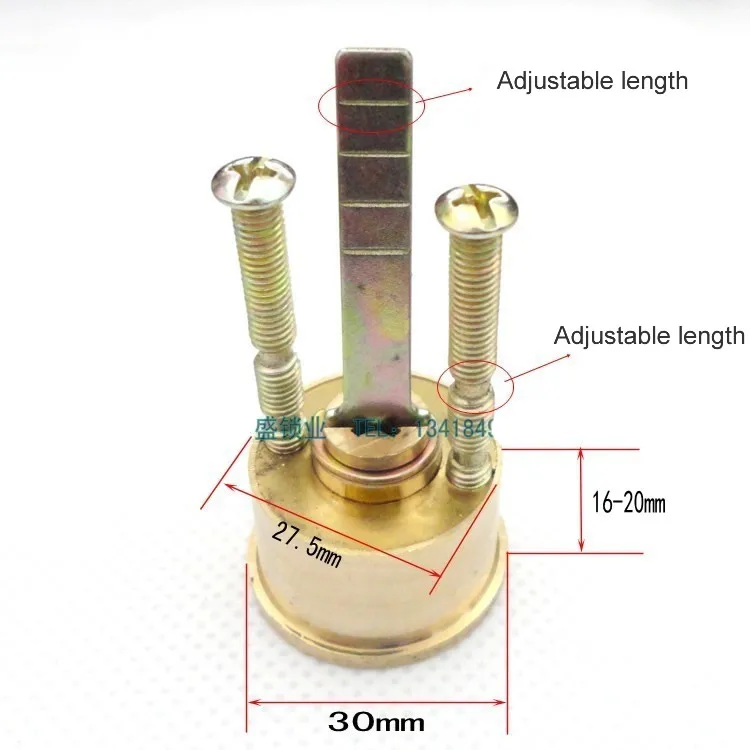 Медный/заменяемый цилиндрический замок противоугонные железные ворота